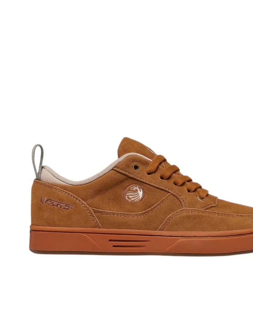 Vans Men’s Tan Suede Low-Top Sneakers